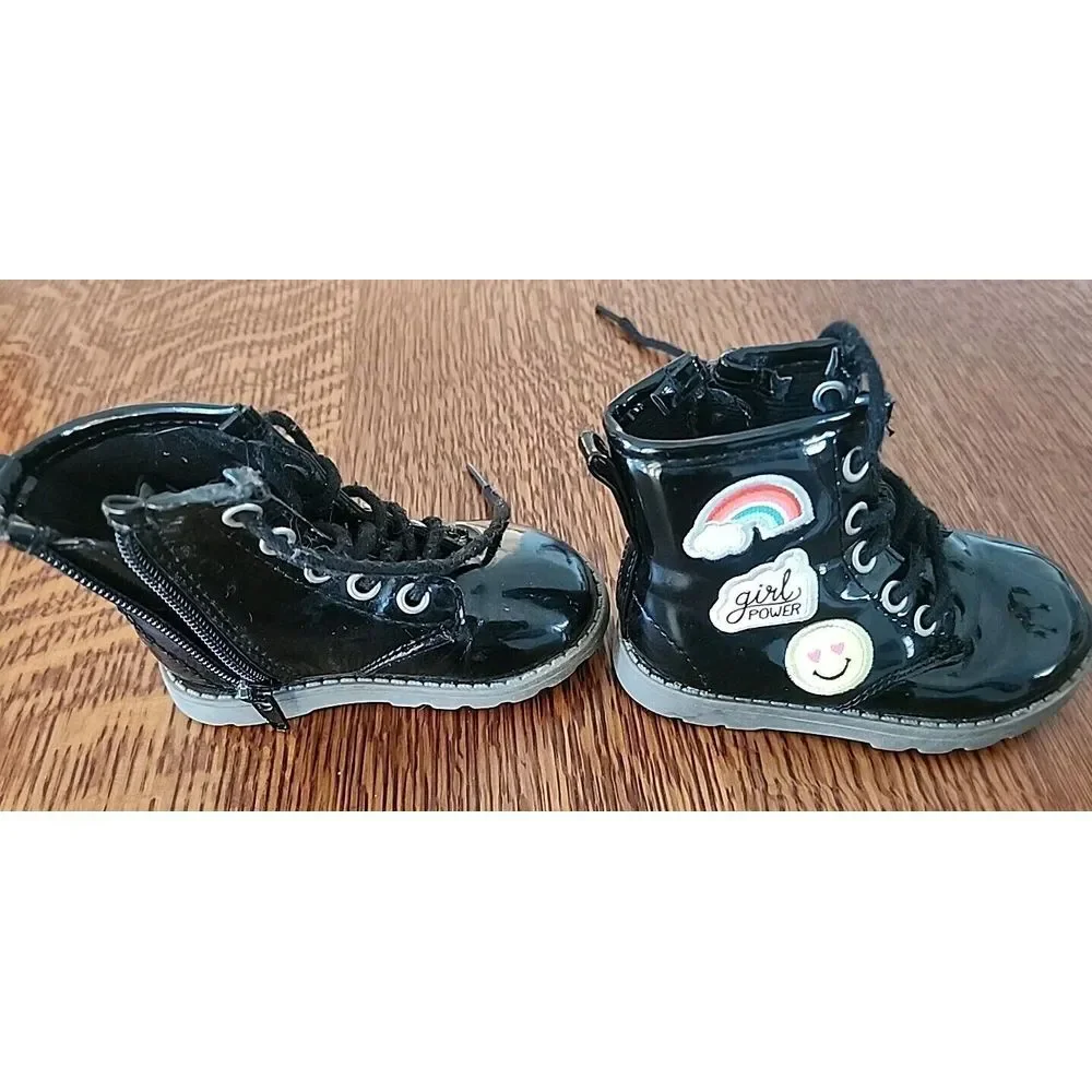 ADORABLE Carter's Aubrey Girls Moto‎ Boots Size 5